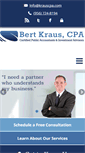 Mobile Screenshot of bertkrauscpa.com